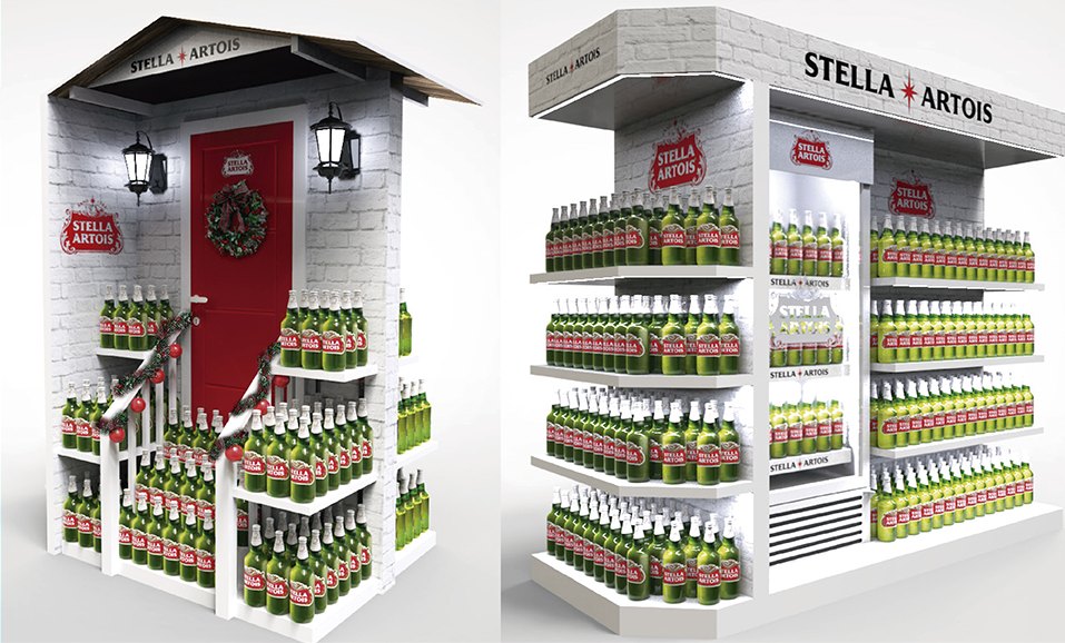 Render de Stella Artois: punteras